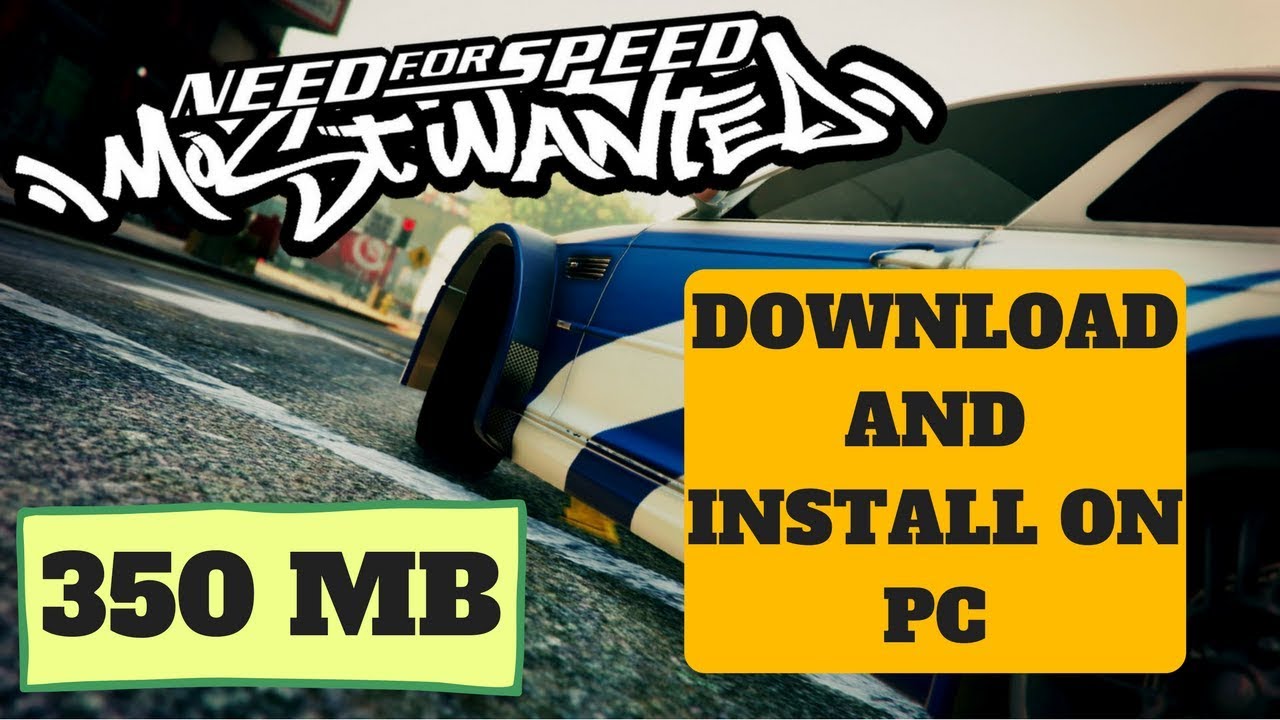nfs most wanted download pc
